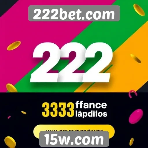 Promoções e bônus atuais em 222bet.com