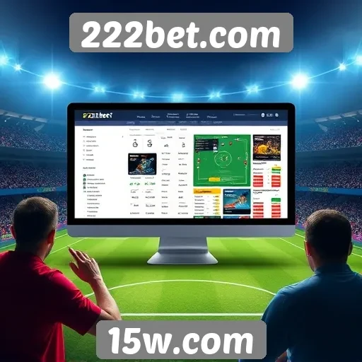 Como funciona a plataforma de apostas 222bet.com