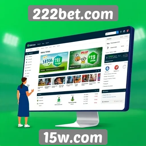 Experiência do usuário no site 222bet